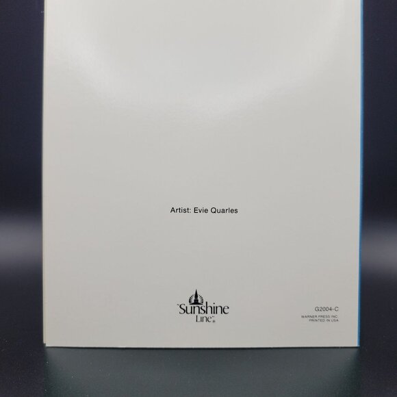 Evie Quaries Vintage Graduation Greeting Card Embossed Leaf Globe Unused - Picture 3 of 5